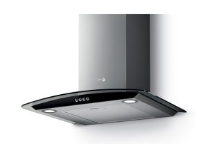 60cm Curved Glass Hood